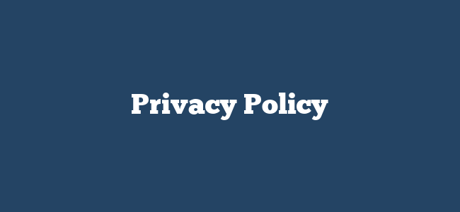 Privacy Policy